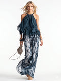 LUCIANA™ | Premium Chiffon Resort Set