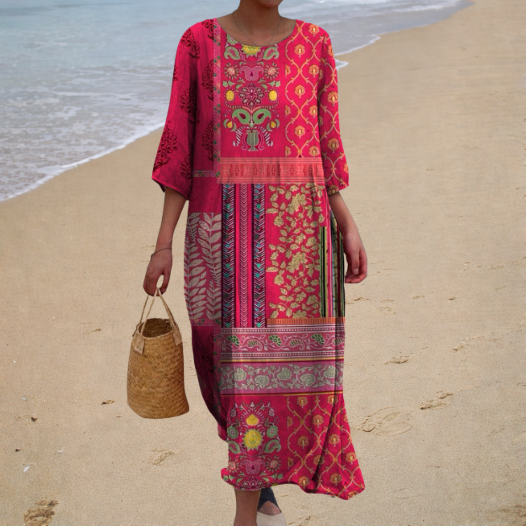 INÉS™ | Vestido Largo Bohemio