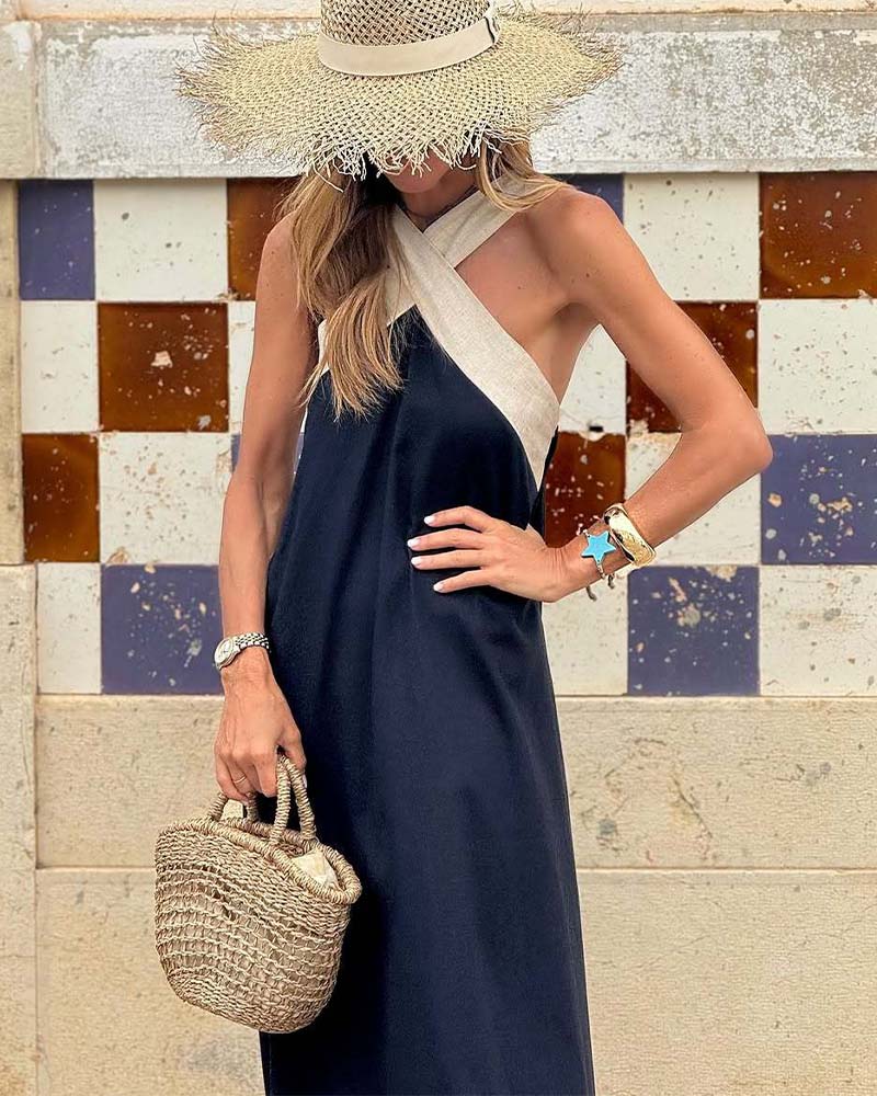 MONICA™ | Vestido Maxi Cruzado Exclusivo