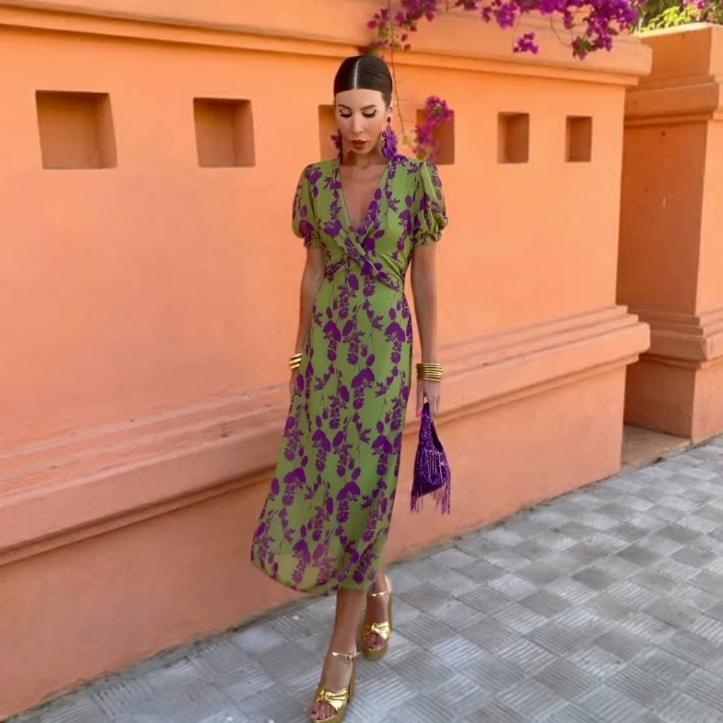 ANDREA™ | Vestido Floral de Primavera