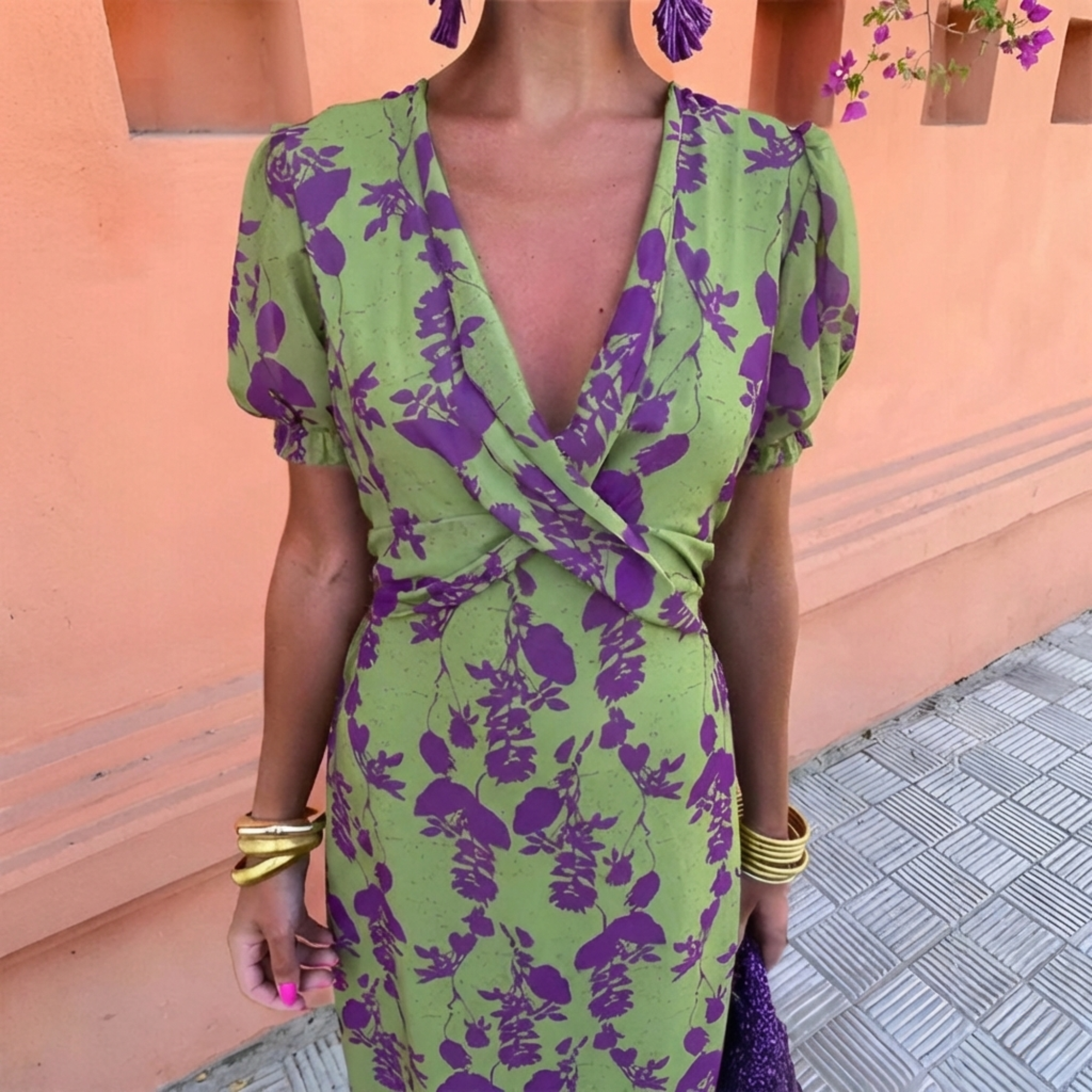 ANDREA™ | Vestido Floral de Primavera