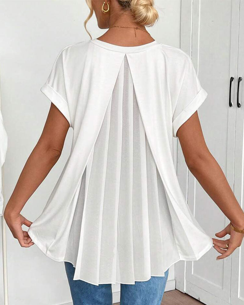CAMILA™ | Camiseta Patchwork Premium de Estilo Sofisticado
