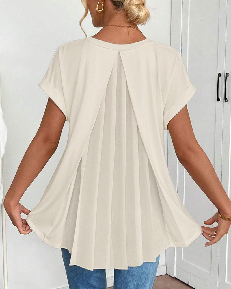 CAMILA™ | Camiseta Patchwork Premium de Estilo Sofisticado