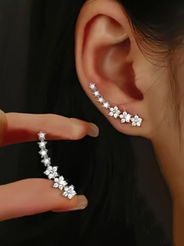 ÉLORA™ | Zeitlos elegante Blumenohrringe