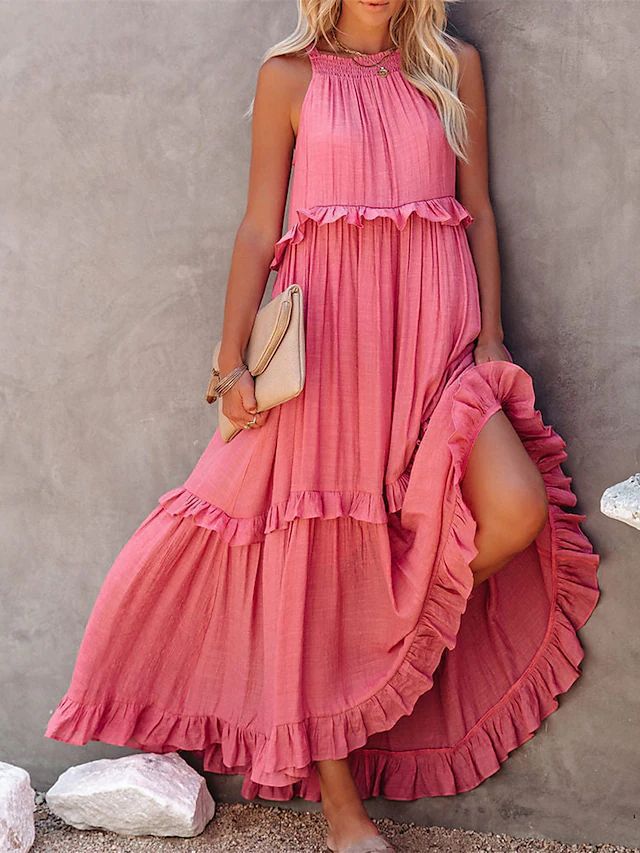Flowy Summer Maxi Dress