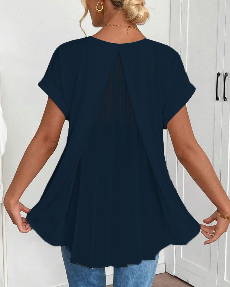 CAMILA™ | Camiseta Patchwork Premium de Estilo Sofisticado