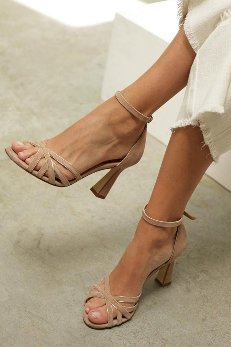 VICTORIA™ | Elegante Patchwork-Absatzschuhe mit raffinierter Silhouette
