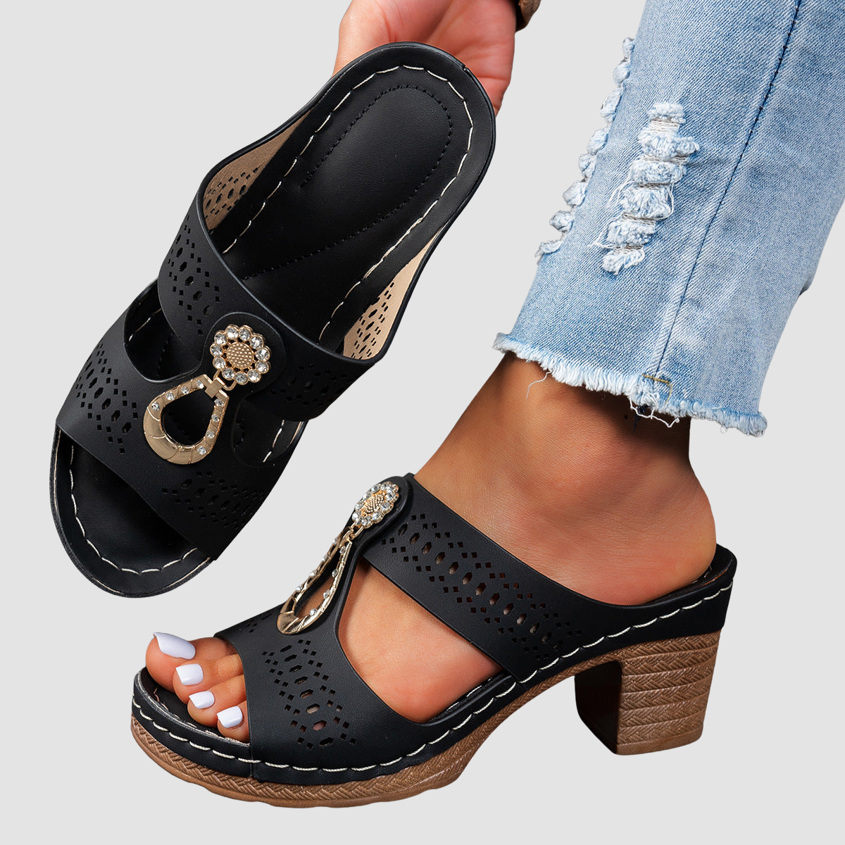ISABEL™ | High Heel Orthopedic Sandals with High Elegance Comfort