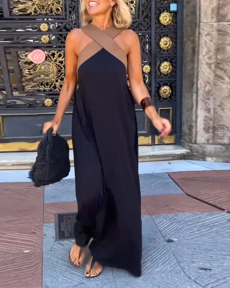 MONICA™ | Vestido Maxi Cruzado Exclusivo