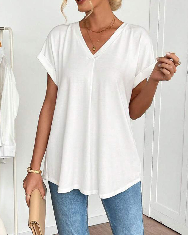 CAMILA™ | Camiseta Patchwork Premium de Estilo Sofisticado