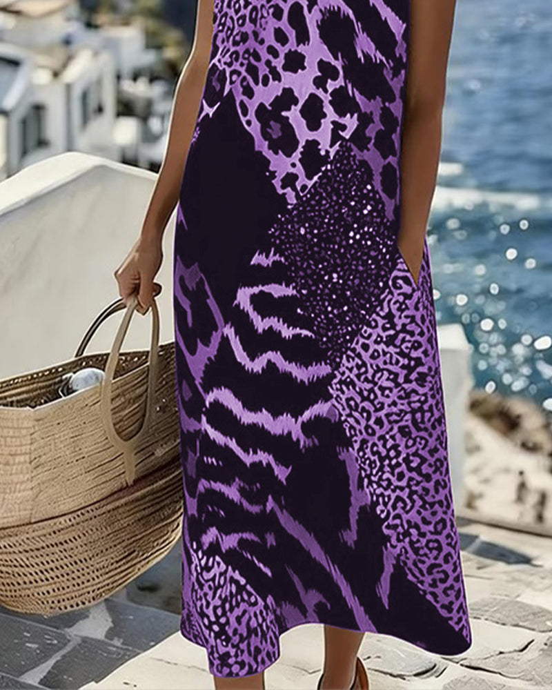 SELENA™ | Langes Kleid wilder Raffinesse