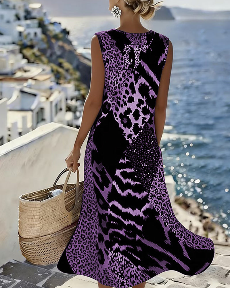 SELENA™ | Langes Kleid wilder Raffinesse