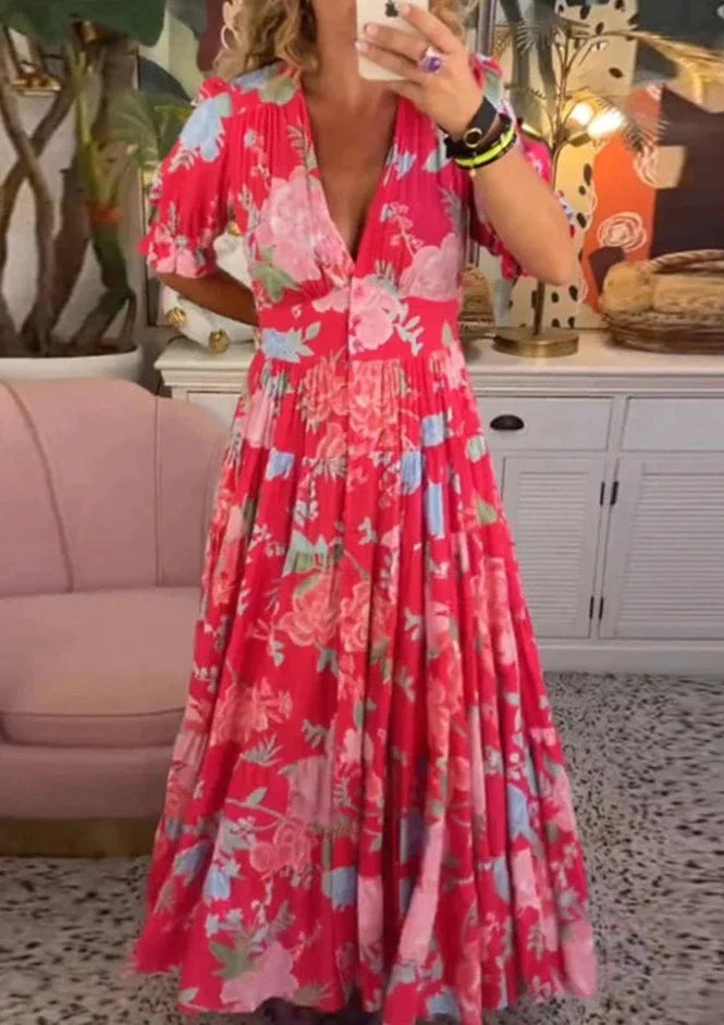 AURORA™ | Vestido Floral de Elegancia Atemporal