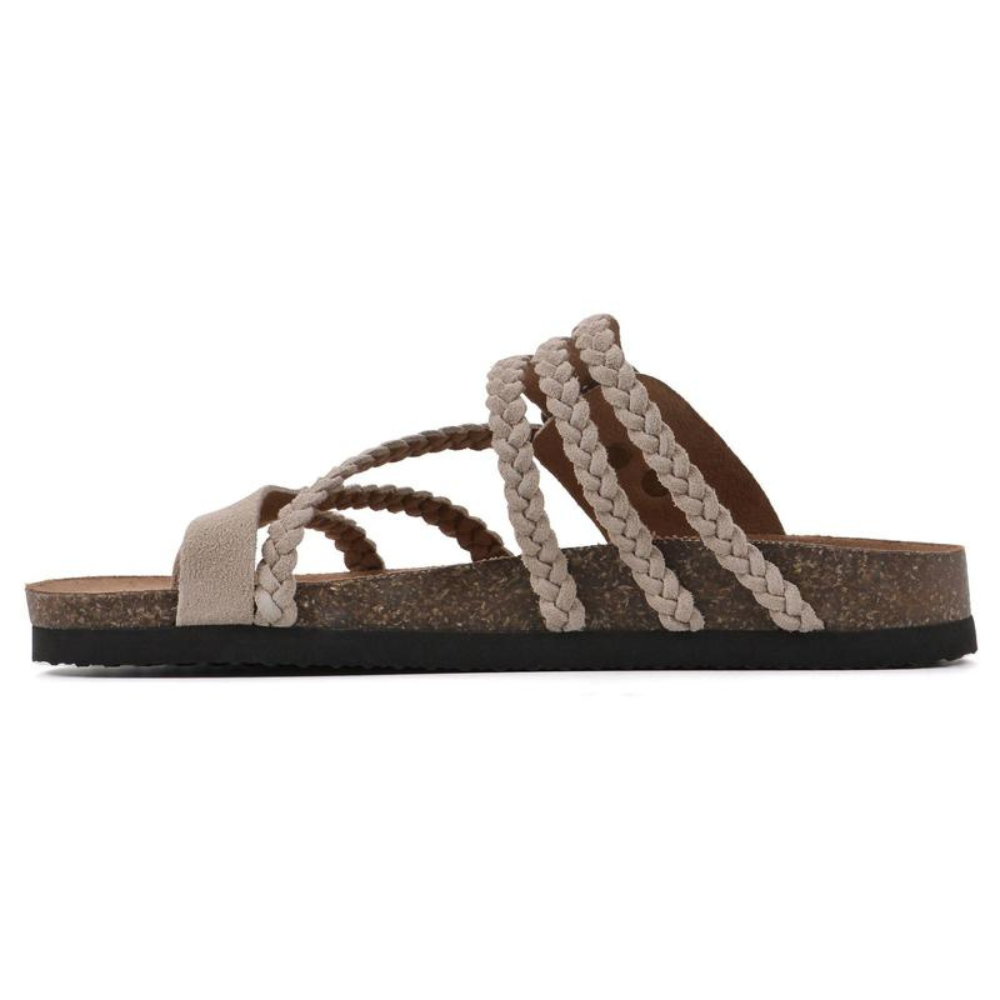 LAYLA™ | Sandalias Premium de Corcho Trenzado