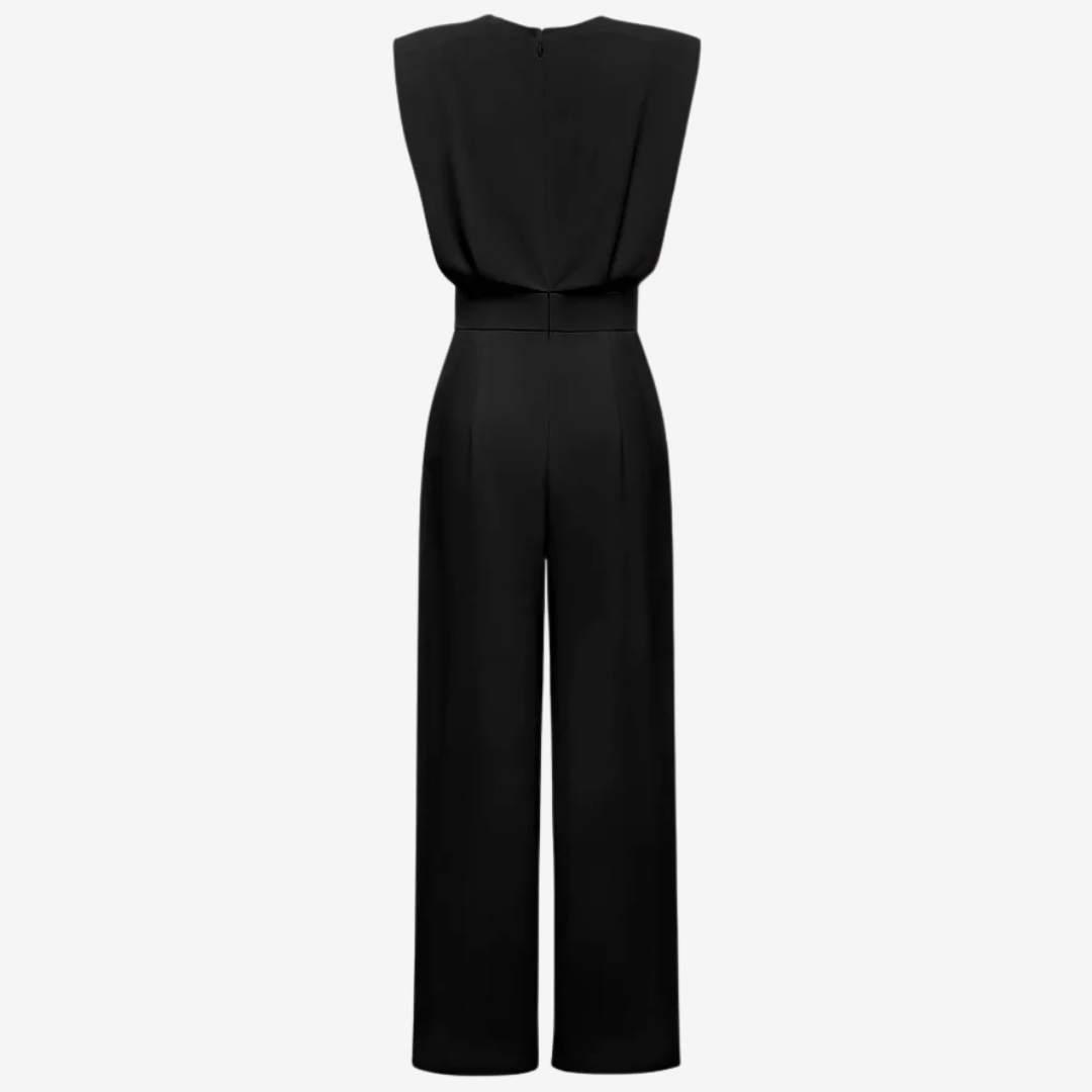 ARIA™ | Zeitloser Eleganz-Overall mit Gürtel