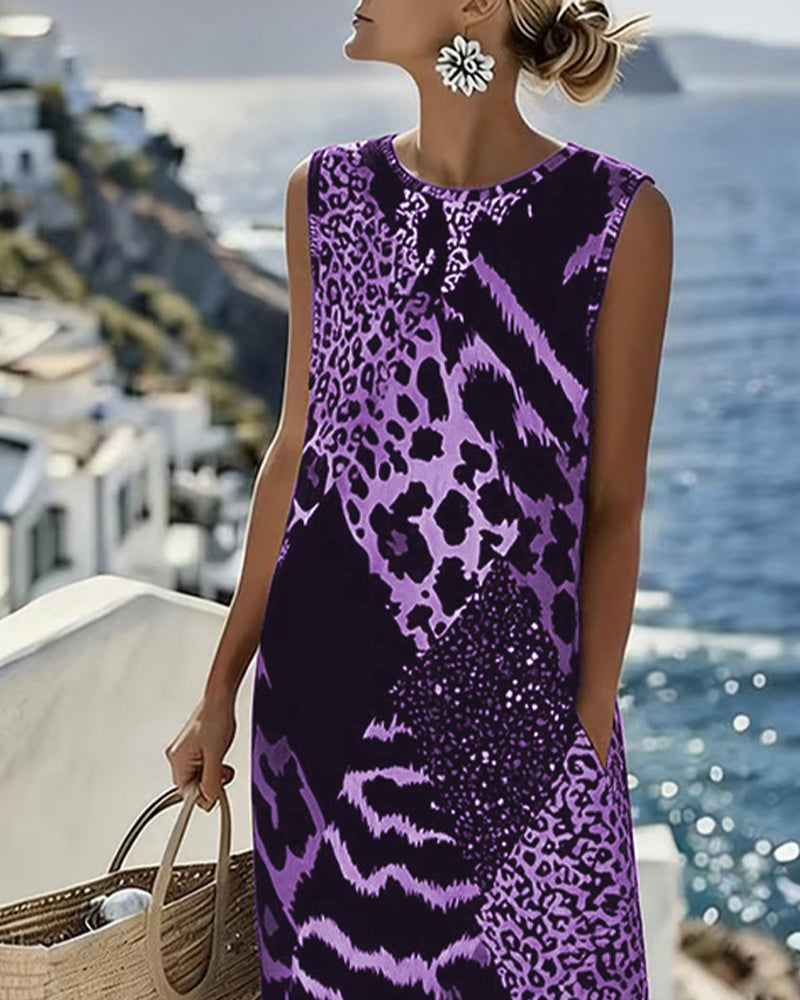SELENA™ | Langes Kleid wilder Raffinesse