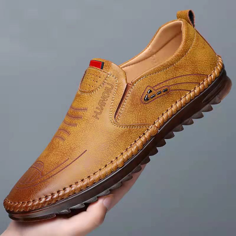 FELIPE™ | Mocasines Artesanales de Cuero Cosidos a Mano