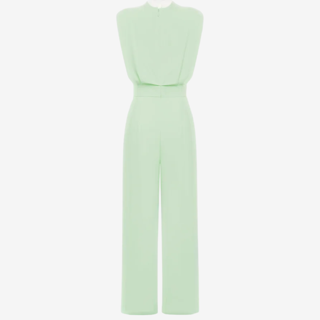 ARIA™ | Zeitloser Eleganz-Overall mit Gürtel