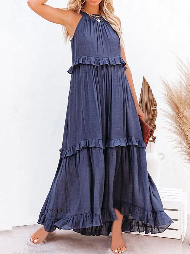 Flowy Summer Maxi Dress