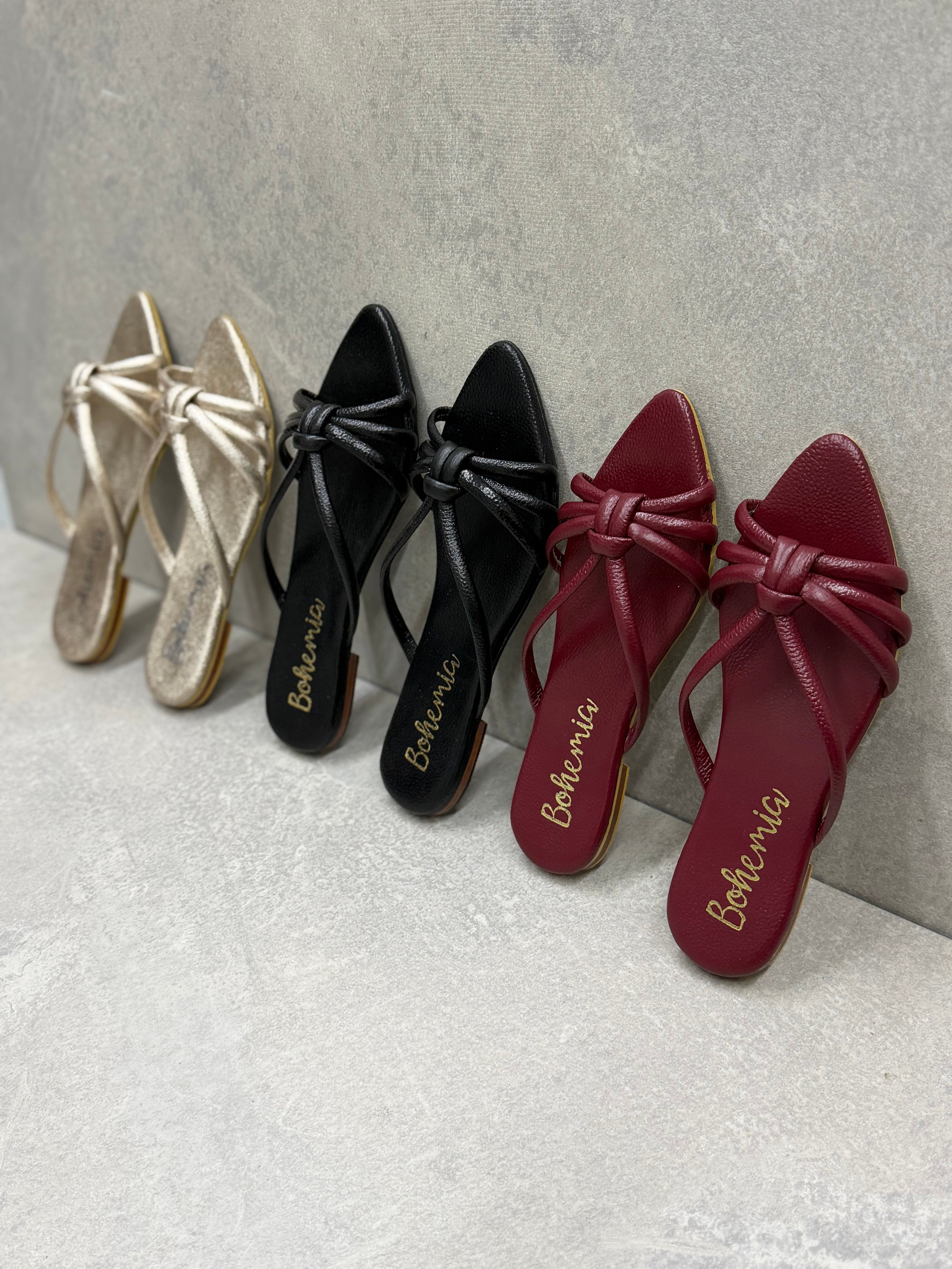 Vera™ | Sandalias de tiras con nudo y suela flexible