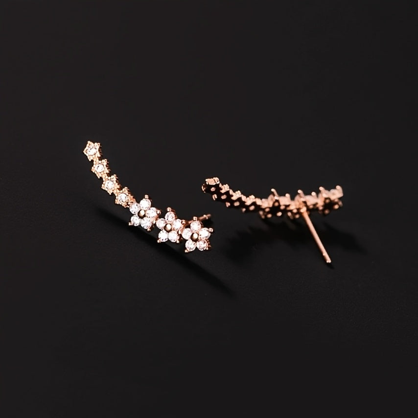 ÉLORA™ | Zeitlos elegante Blumenohrringe