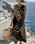 SELENA™ | Langes Kleid wilder Raffinesse