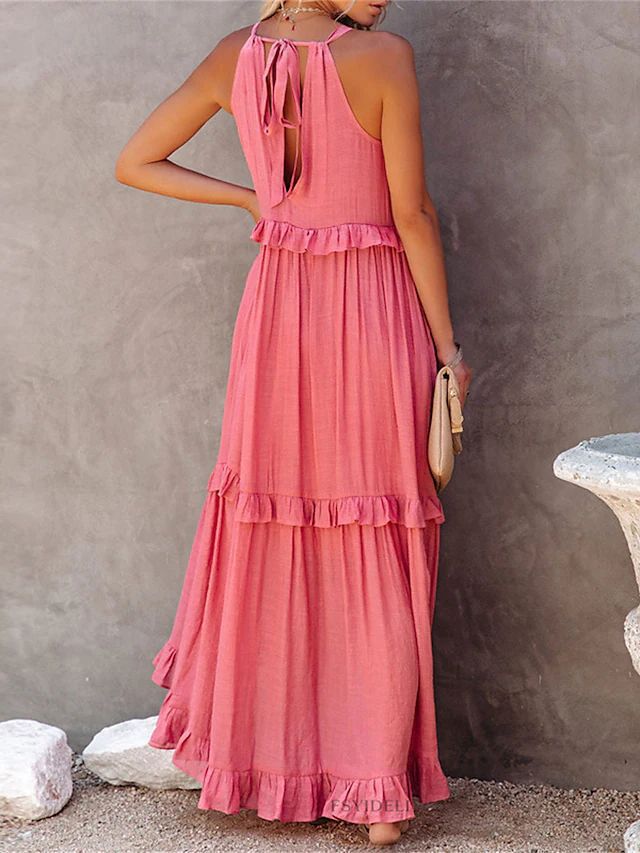 Flowy Summer Maxi Dress