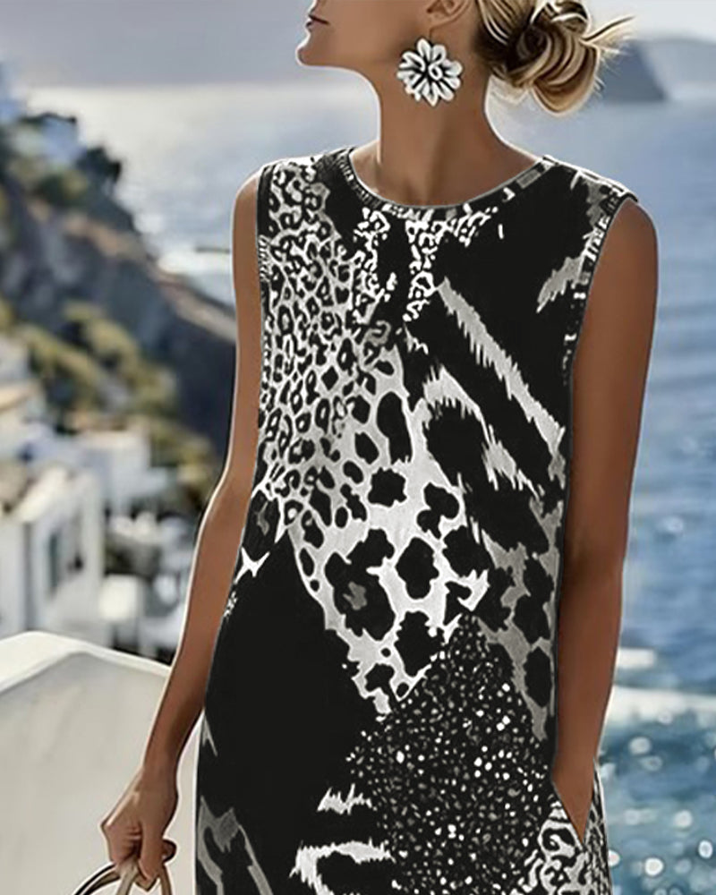 SELENA™ | Langes Kleid wilder Raffinesse