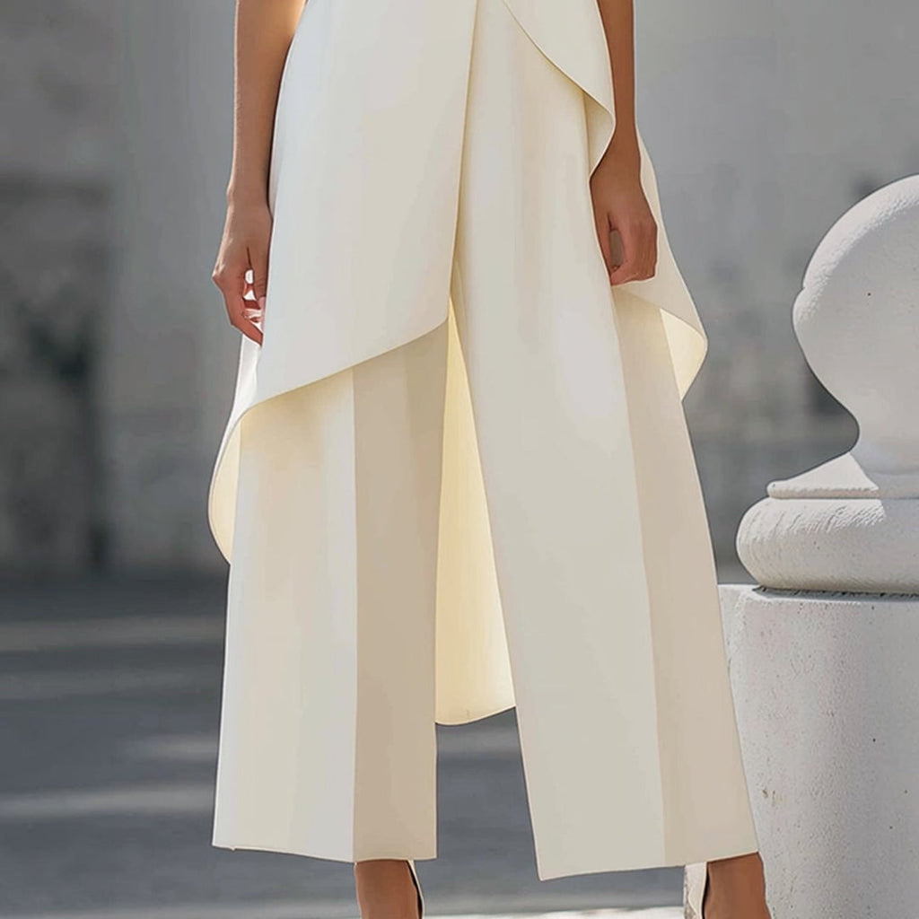 Daniela™ | Mono de invitada de boda con pantalón ancho
