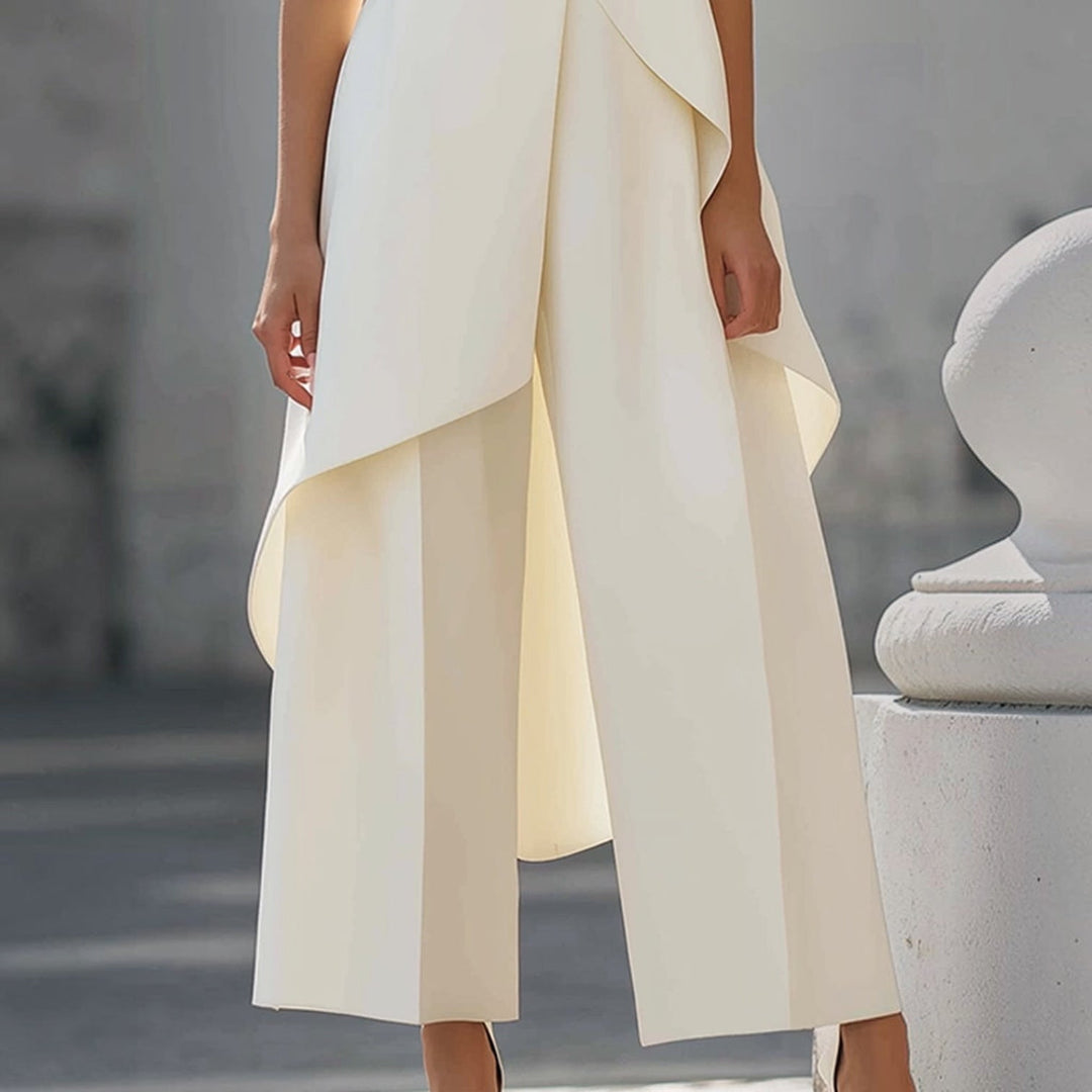 Daniela™ | Mono de invitada de boda con pantalón ancho