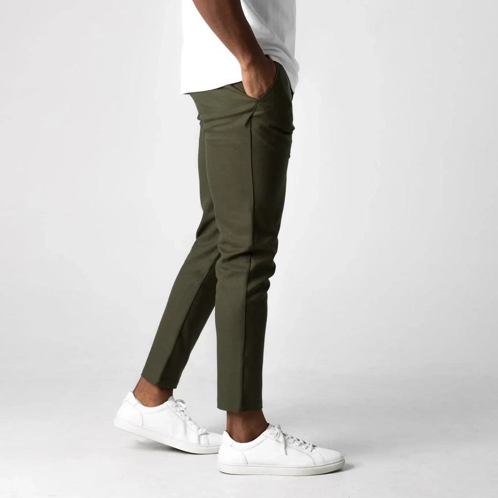 Enzo™ | Pantalón chino elástico de corte slim