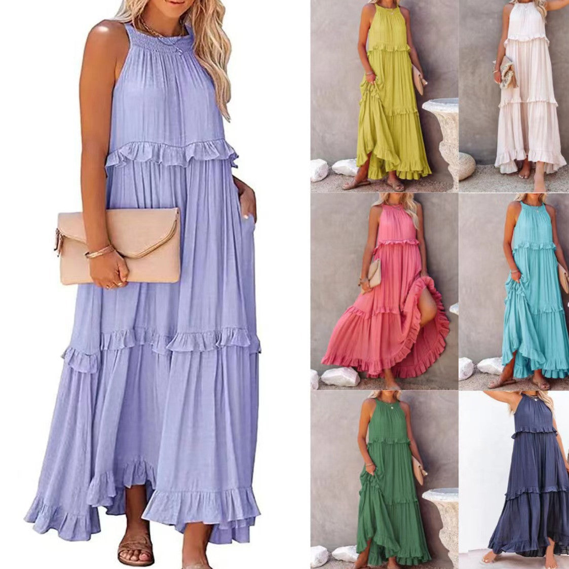 Flowy Summer Maxi Dress