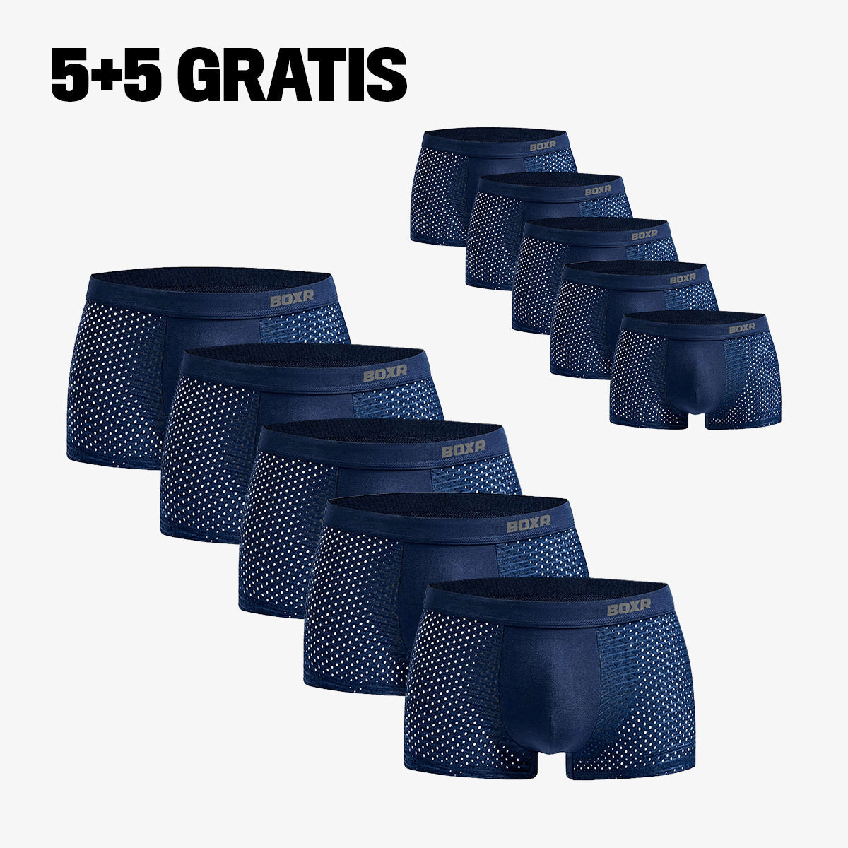 Nordic™ | Premium Bamboo Boxers - Pack 5+5 FREE