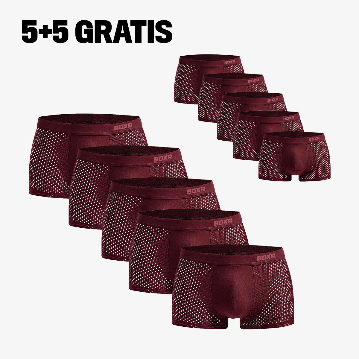 Nordic™ | Premium Bamboo Boxers - Pack 5+5 FREE