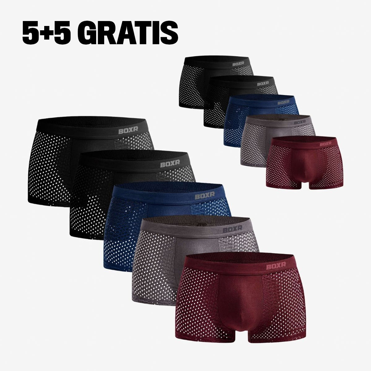 Nordic™ | Bóxers de Bambú Premium - Pack 5+5 GRATIS