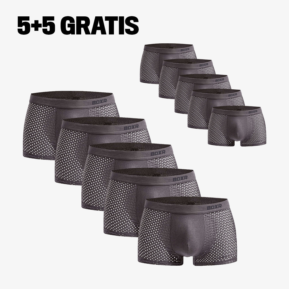 Nordic™ | Premium Bamboo Boxers - Pack 5+5 FREE
