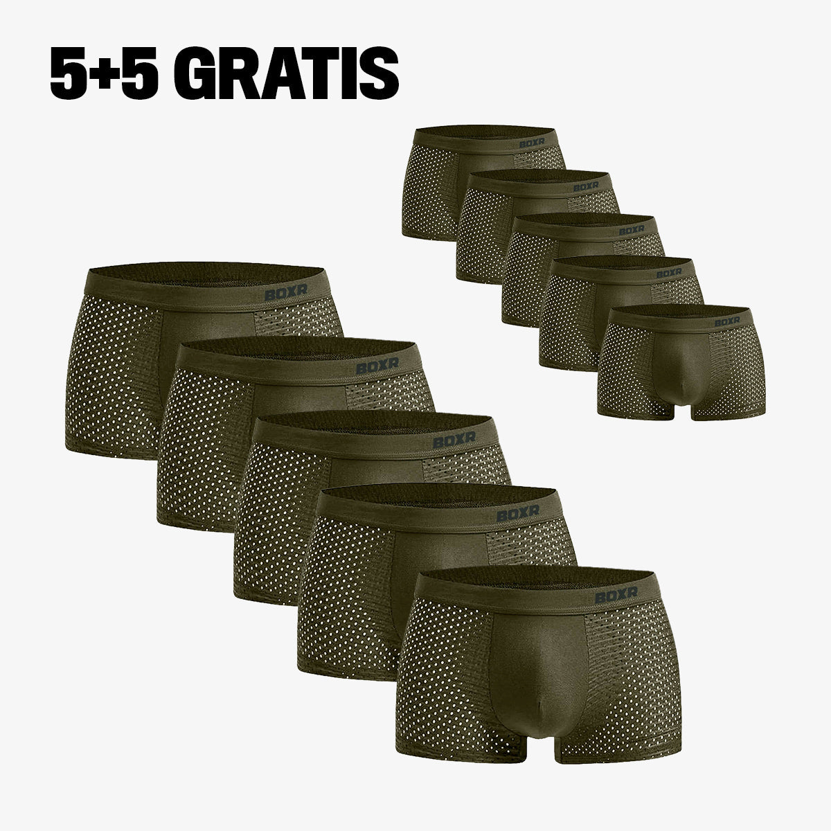 Nordic™ | Premium Bamboo Boxers - Pack 5+5 FREE