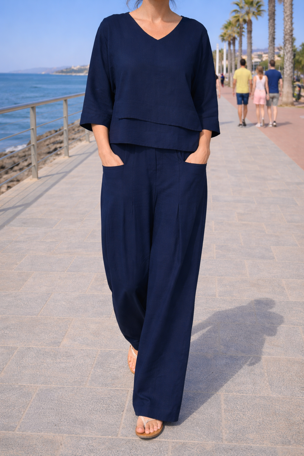 SANTORINI™ | Breathable Set of Mediterranean Elegance