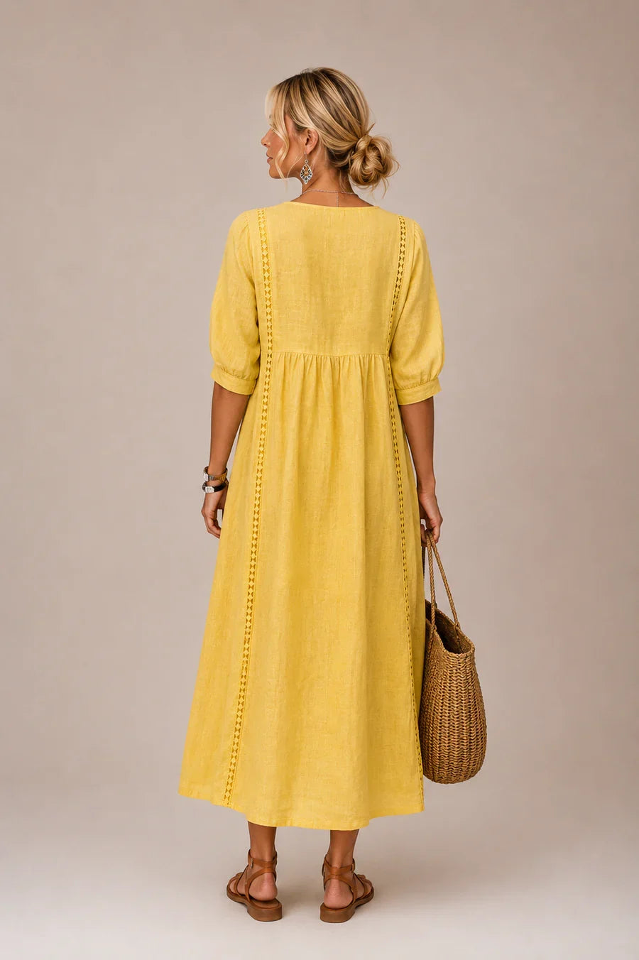 Sefi™ | Vestido midi de verano con vuelo