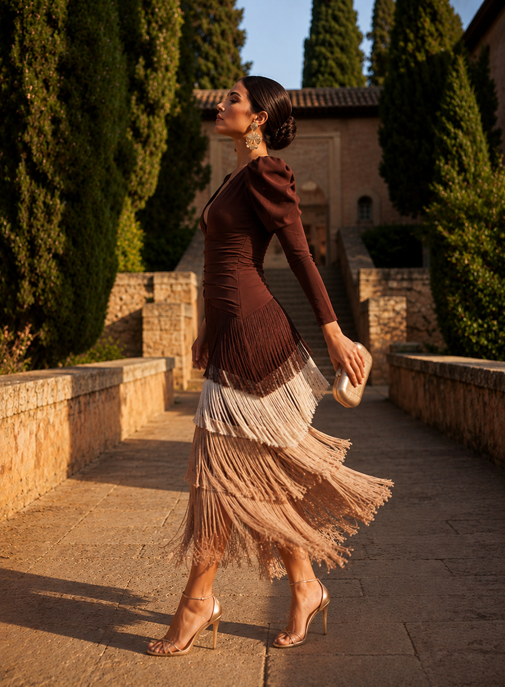 Amelia™ | Vestido Elegante de Flecos