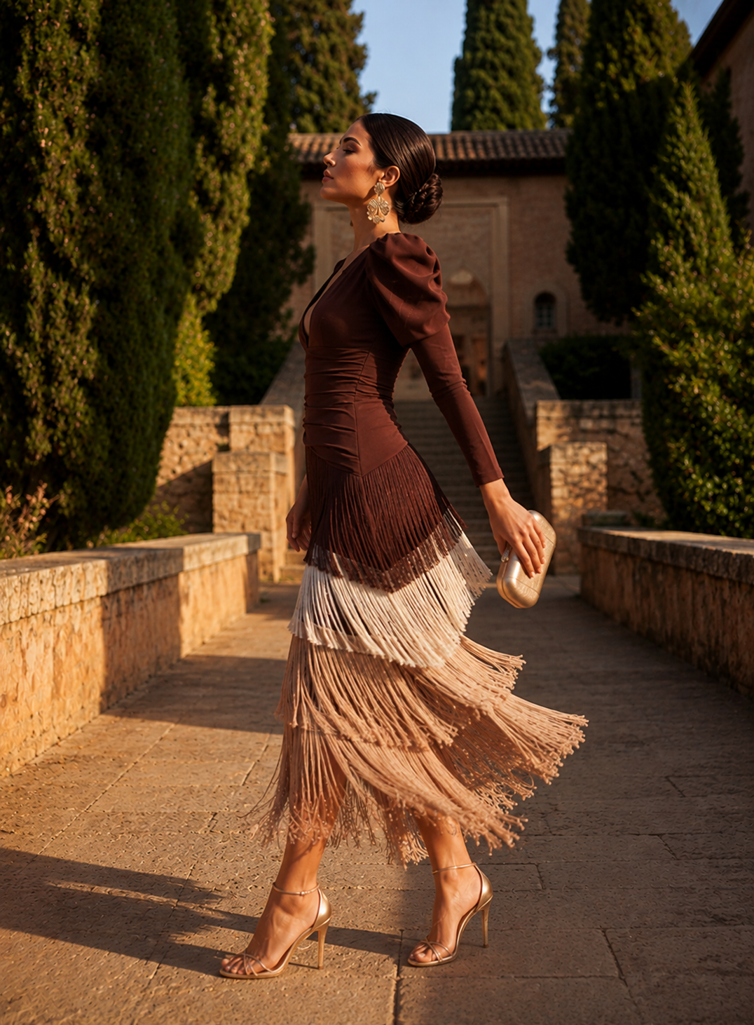Amelia™ | Vestido Elegante de Flecos