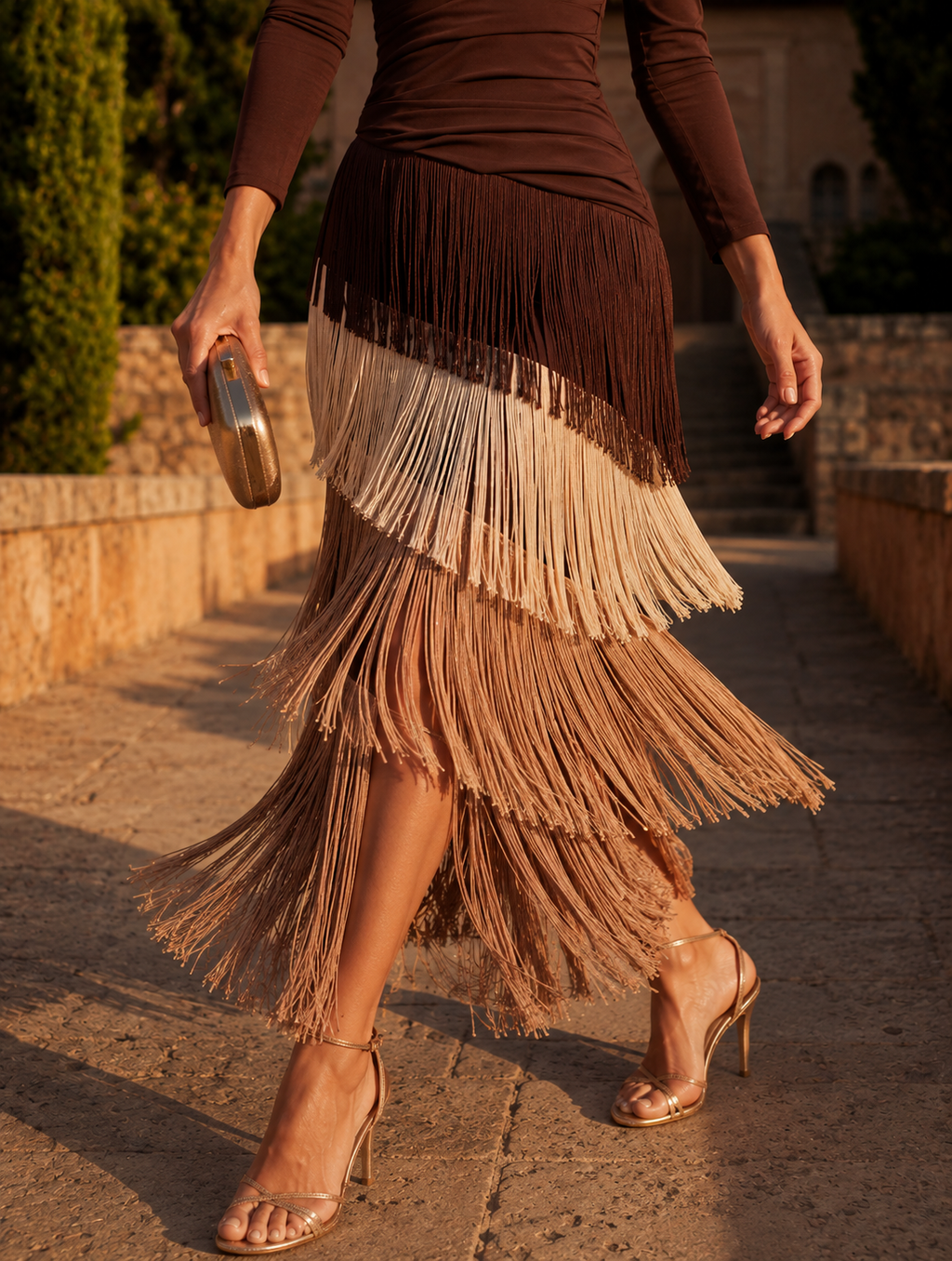 Amelia™ | Vestido Elegante de Flecos