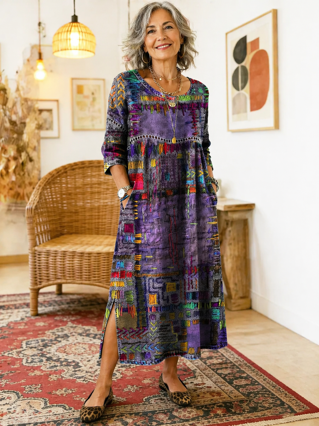 MANUELA™ | Couture-Denimkleid