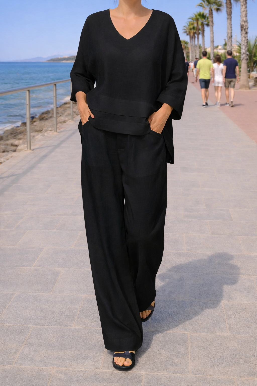 SANTORINI™ | Breathable Set of Mediterranean Elegance