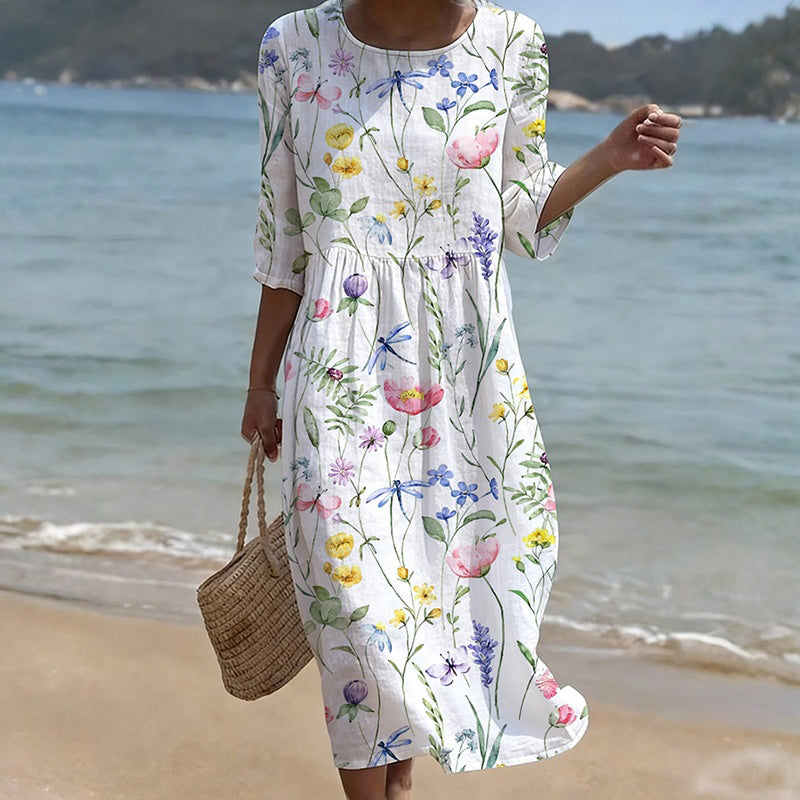 MARTINA™ | Vestido Floral de Verano