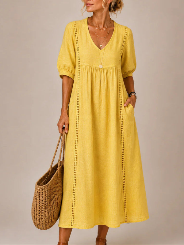 Sefi™ | Vestido midi de verano con vuelo