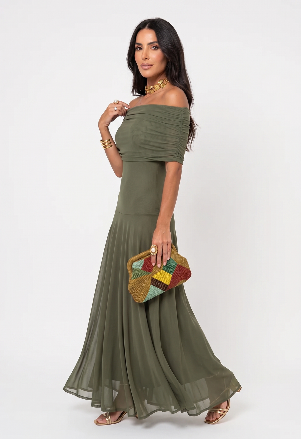 CARLA™ | Vestido Maxi de Elegancia Atemporal