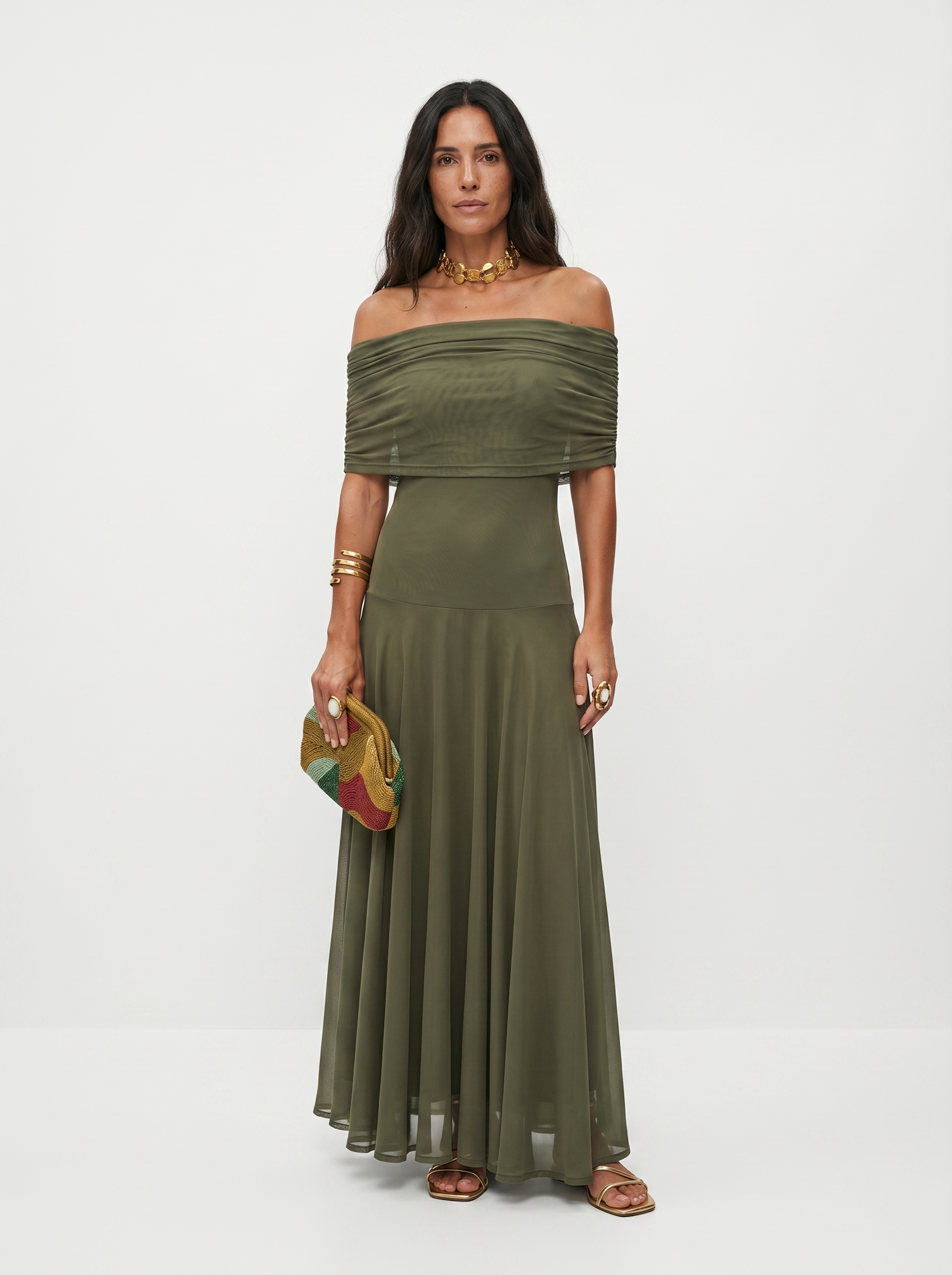 CARLA™ | Vestido Maxi de Elegancia Atemporal