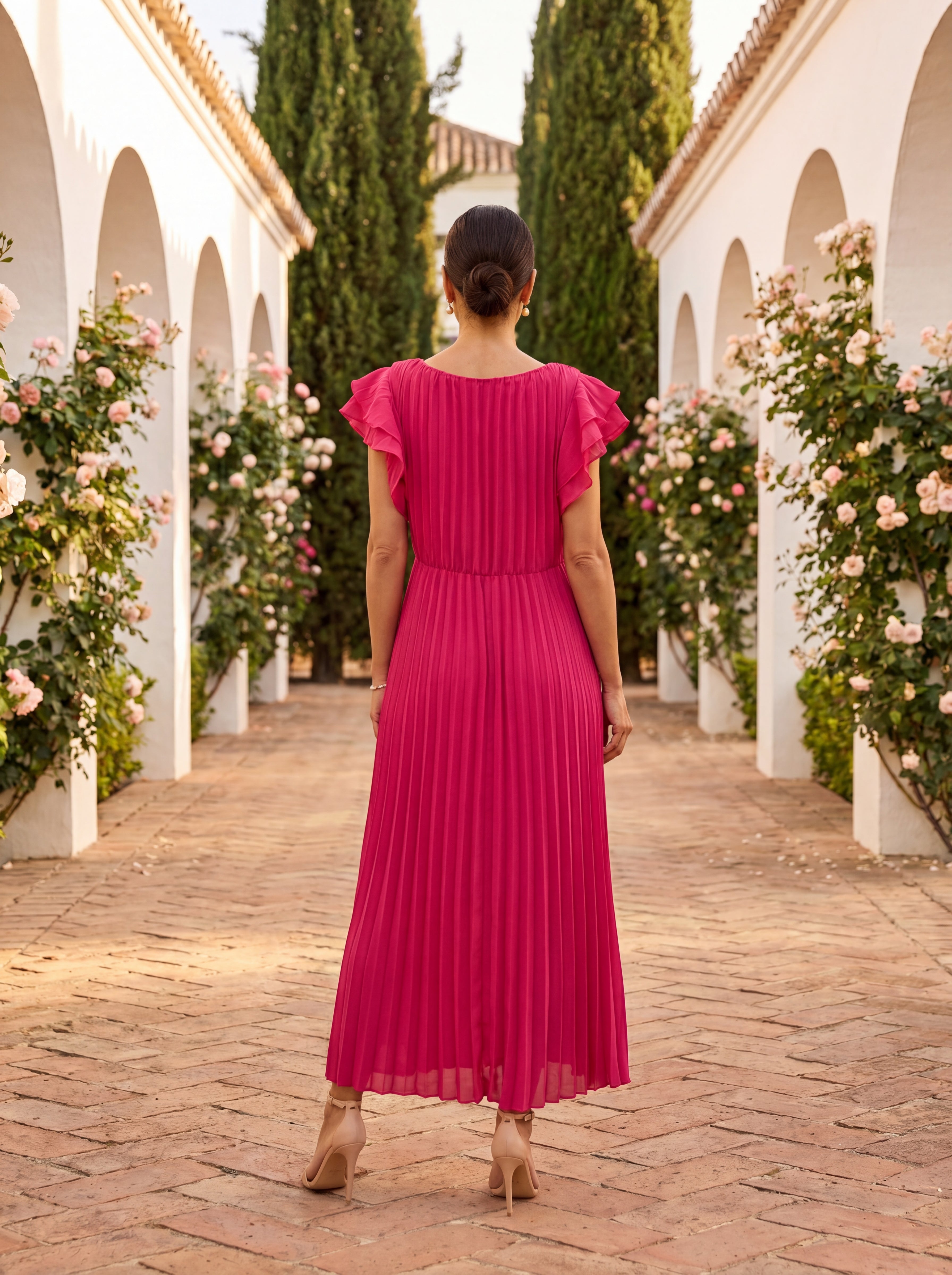 LARA™ | Mediterranean Luxury Maxi Dress