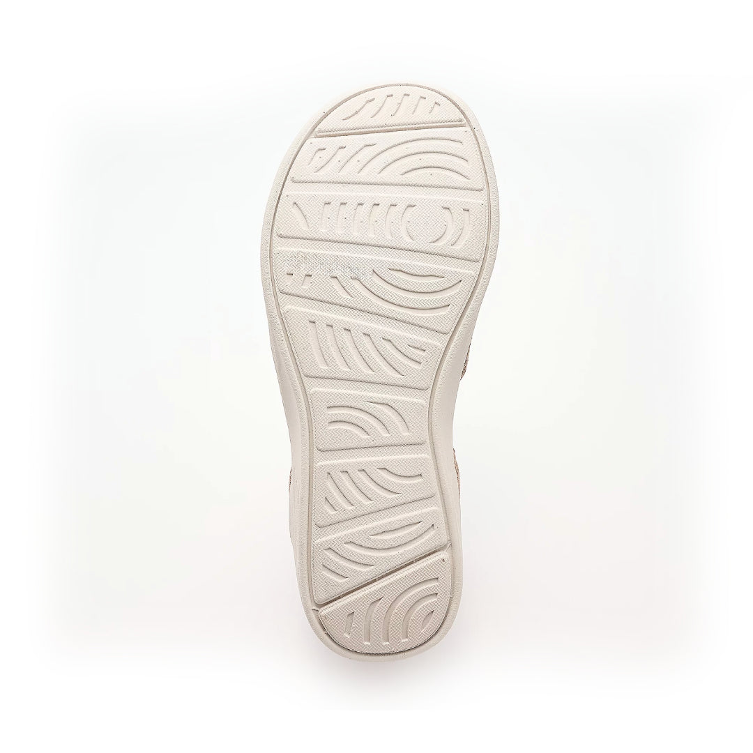 LEIRA™ | Sandalias Ortopédicas Elásticas con Efecto Brillo